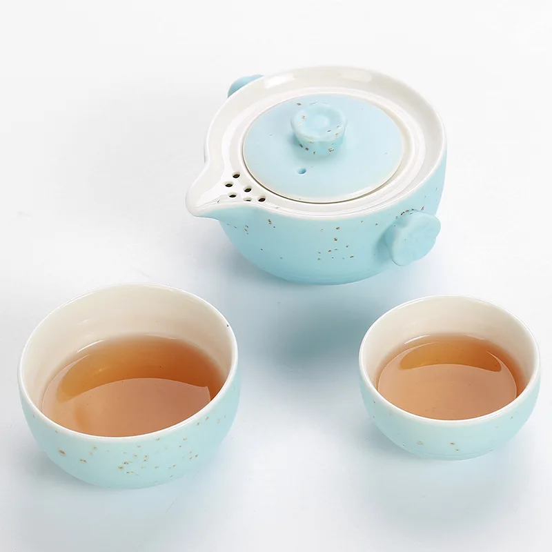 03 Кунг-фу Gaiwan Чайник Чай чашка для путешествий Чай комплект включает 1 баночка 2 чашки Личный кабинет Путешествия Портативный Чай посуда сумка - Цвет: 03