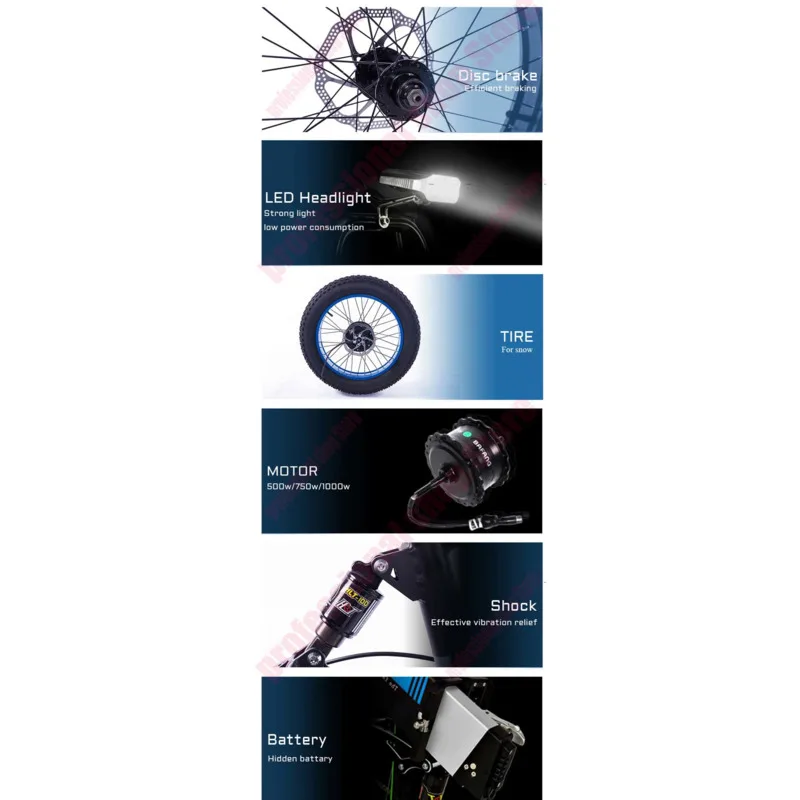 1000 Вт 48 в электрический велосипед электрические внедорожные велосипеды с
