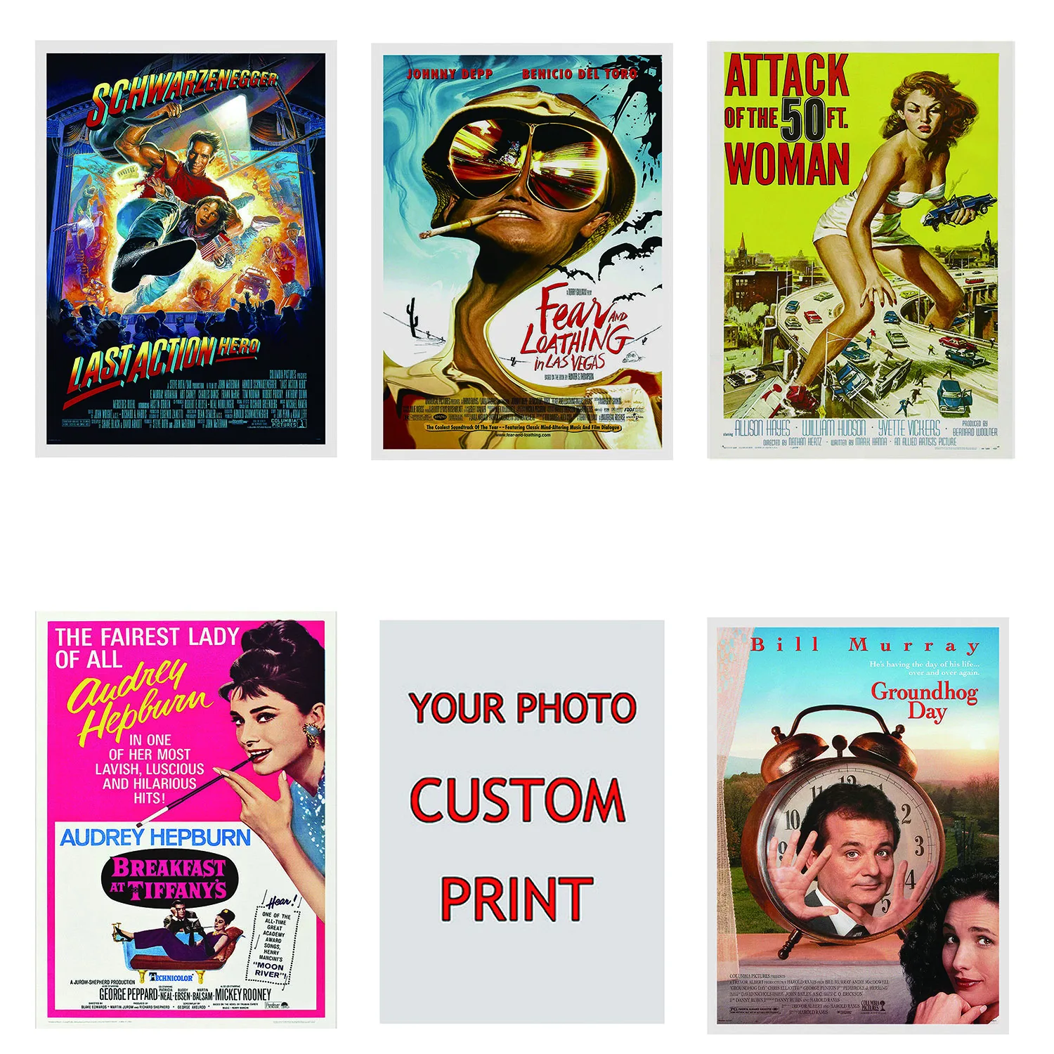 

Retro 80s Movie Promotion Illustration Poster Decoration Room Bar Wall Sticker Custom