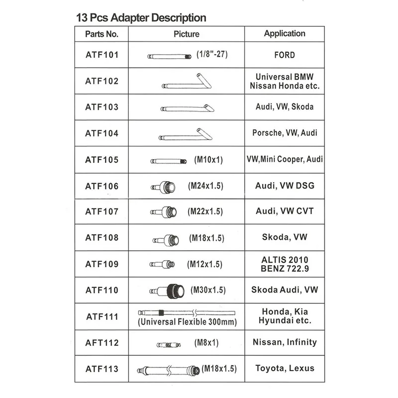 13 шт. аппарат для замены масла и топлива диспенсер перекачки коробка передач
