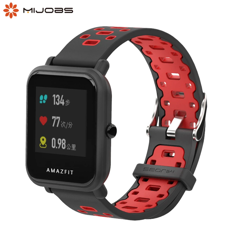 Ремешок для умных часов Xiaomi Huami Amazfit Bip BIT ремешок смарт Band спортивные аксессуары