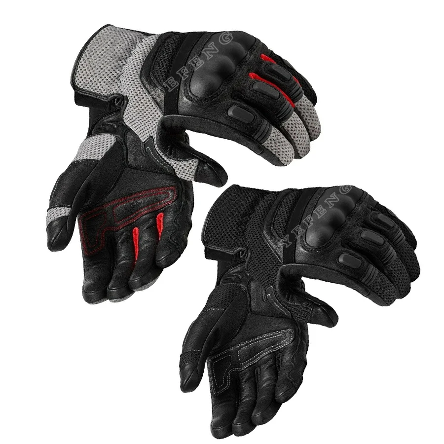 

Free Shipping NEW Dirt 3 Mens Leather Gloves Black Motorbike Gants Moto Gp Off Road Racing Gloves Men&Women Size S-XXL