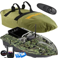500m remote control fishing bait boat lcd display fishfinders boat with sonar sensor wireless remote control toy boat