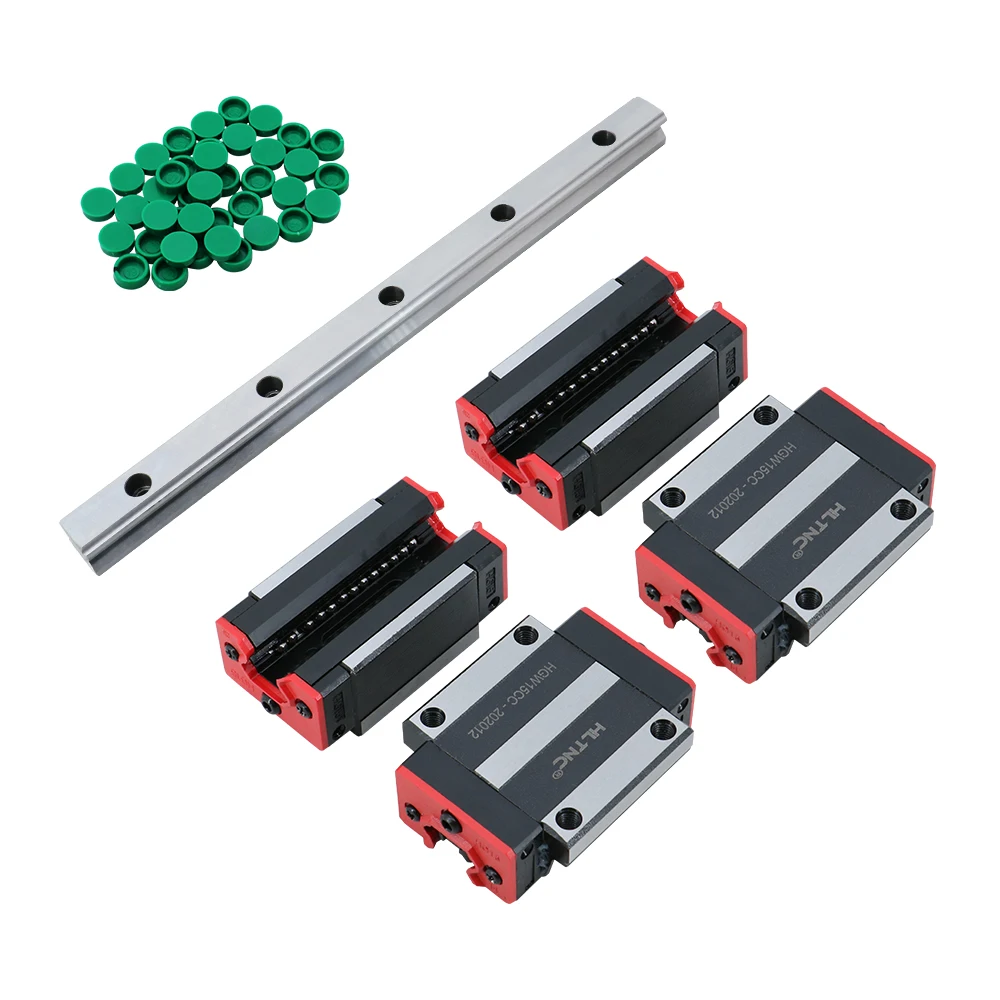 Квадратные линейные направляющие HGR20 2 комплекта + блок HGH20CA HGW20 SFU1605 шариковый