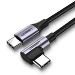 Ugreen 60 Вт USB C к usb type-C кабель для huawei mate 20 PD QC 4,0 Быстрая зарядка кабель для передачи данных для Macbook samsung S9 Plus USB C кабель