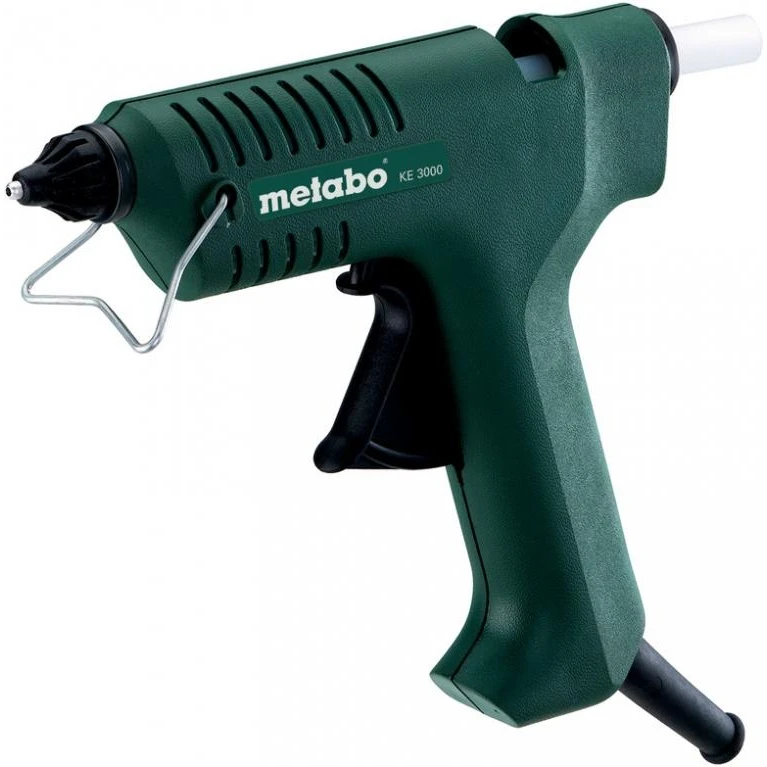 Пистолет клеевой METABO KE 3000 (подача 18 г/мин стержень 11 мм t 0 200°C Г образная