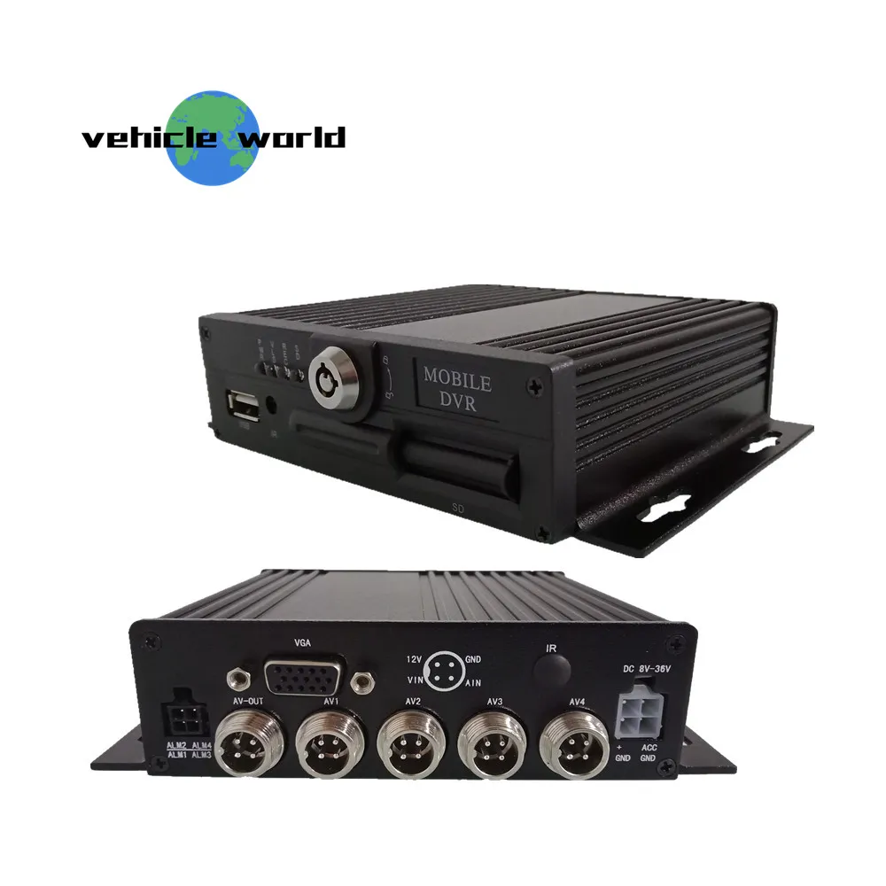 4CH AHD 1080P sd карта Мобильный DVR|Видеорегистратор для видеонаблюдения| |