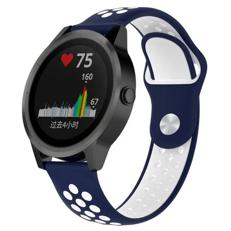 Аксессуары для Garmin Forerunner 645 музыка/245 м силиконовый ремешок-браслет для vivoactive 3 Музыка/огнеупорные часы браслет разноцветный ремень
