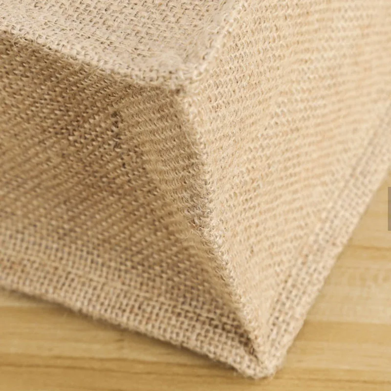 Эко-сумка из джута на заказ персонализированная миниатюрная джутовая Сумочка