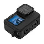 Боковая Крышка батарейного отсека для телефона, черная Съемная Крышка батарейного отсека, зарядный чехол для Go Pro Hero9 GoPro9, аксессуары