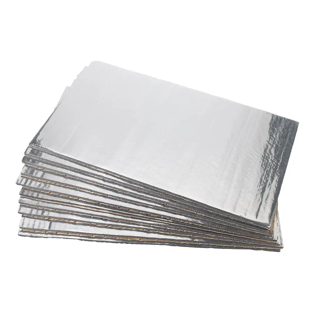 10 шт. автомобильные звукоизоляционные пенные коврики с защитой от изоляция