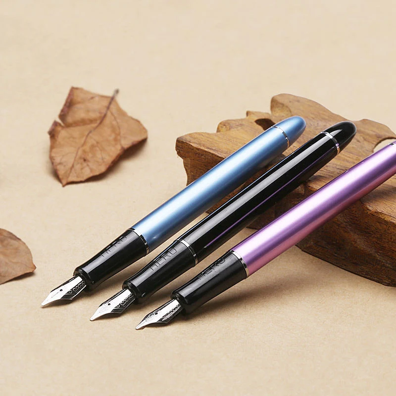 

3 Pcs Pen Ink Adult Stylo Cute Caneta Calligraphy Signature Office Iridium Student Writing Special Stationery Papeleria Kawaii