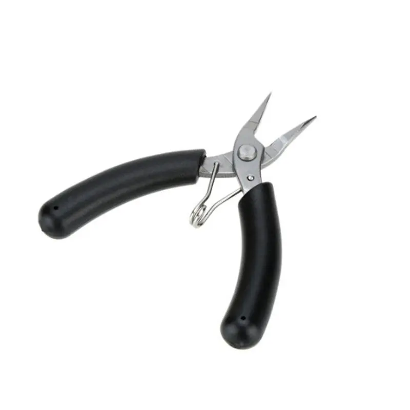 

DANIU 1PK-501E Anti-corrosion Long Nose Plier Stainless Steel Mini Practical Needle Nose Pliers Stainless Steel Black
