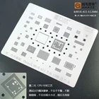 Amaoe Высококачественный чип BGA наборы трафаретов для пайки для iphone 13 12 11 PRO x xs maxXR8876S65S55C A12a11A10