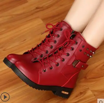 Новые женские ботинки сезон осень-зима ботильоны на высоком каблуке теплые