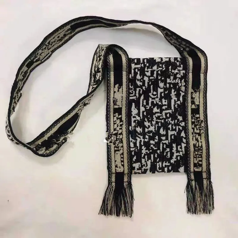 

2021 Women Messenger Bag Mobile Phone Bag Coin Purse Canvas Shoulder Bag Wallet