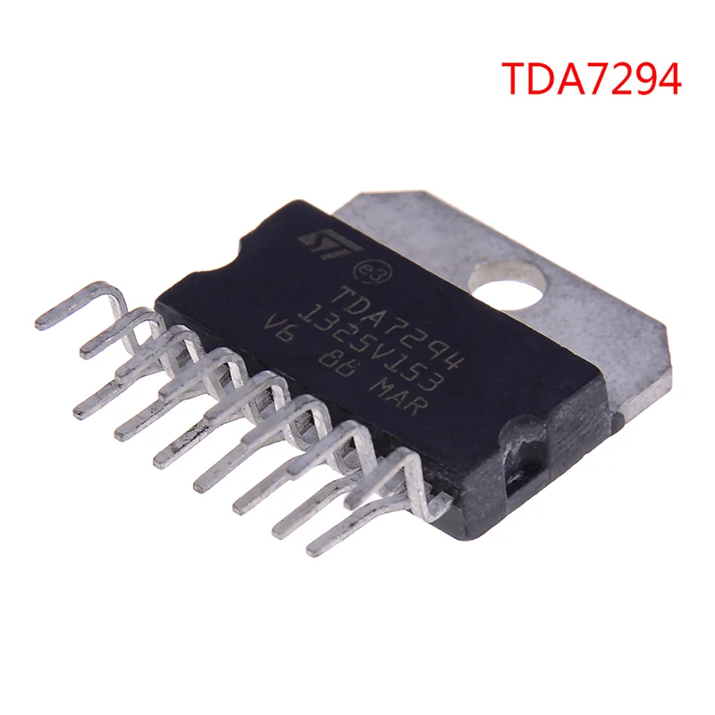 

1Pcs Audio Amplifier IC ST ZIP-15 TDA7294 TDA7294V Instrument Parts Accessories