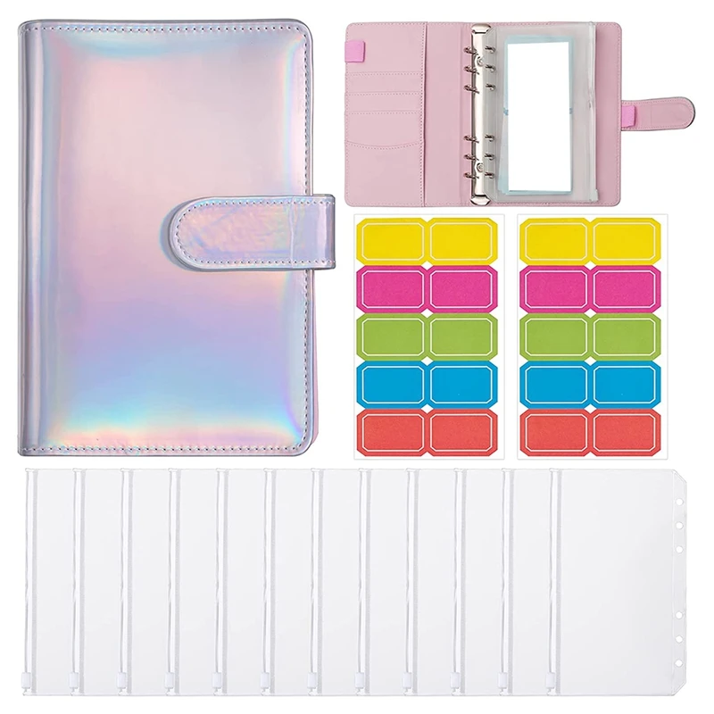 

A6 Binder,Budget Binder with Cash Envelopes for Budgeting A6 Cash Envelope System Binder