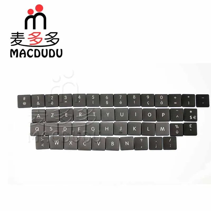 Новый ноутбук AZERTY FR французская Французская клавиатура клавиши для Macbook Pro A1278 A1286