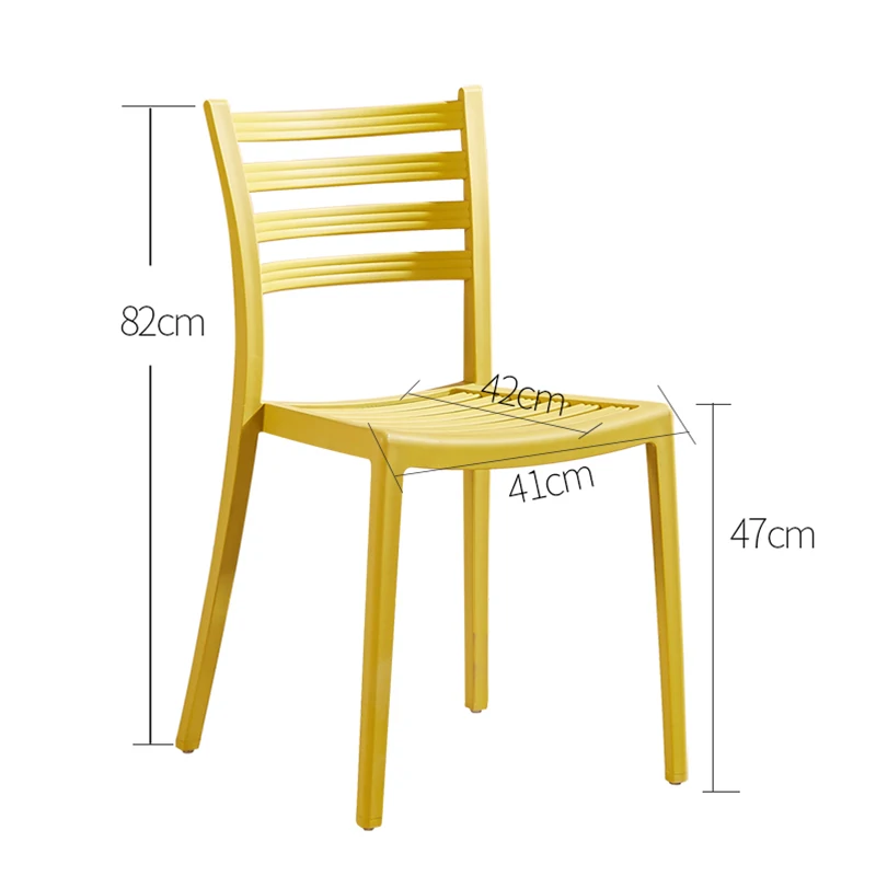 Обеденный стул из скандинавского пластика современные официальные стулья для