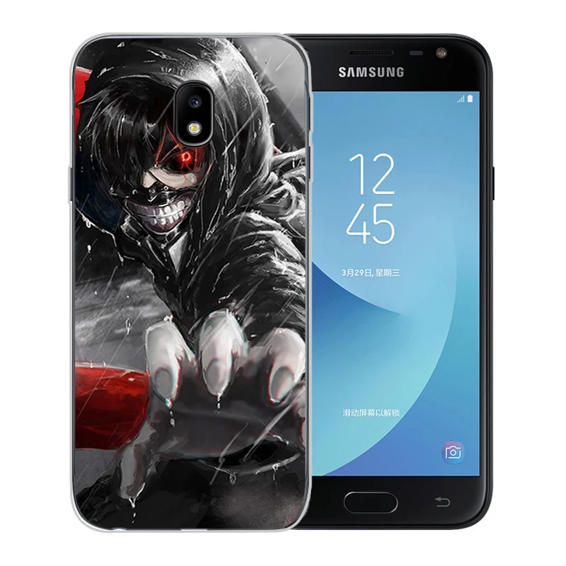 Токийский Гуль аниме ТПУ Мягкий силиконовый чехол для телефона Samsung Galaxy J5 J7 2016 J3