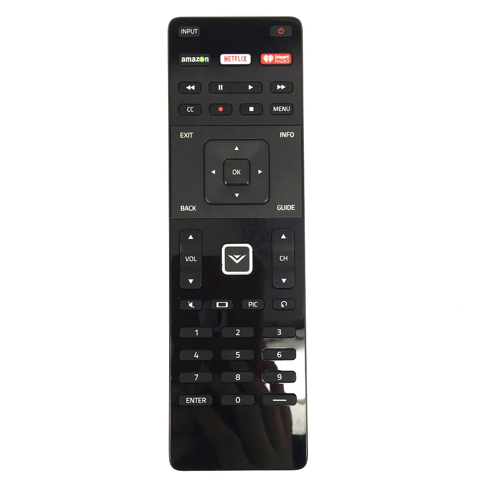 Новый пульт дистанционного управления XRT122 для телевизора Vizio LED HD с кнопками радио NETFLIX iHeart D24D1 D32HD1 D50FE1 E43C2 Замена