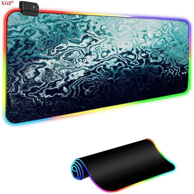 

Xgz Corrugated RGB Mouse Pad Japanese Hot Anime One Piece Table Pad Precise Weaving Colorful for PC Laptop Keyboard Mouse Pad