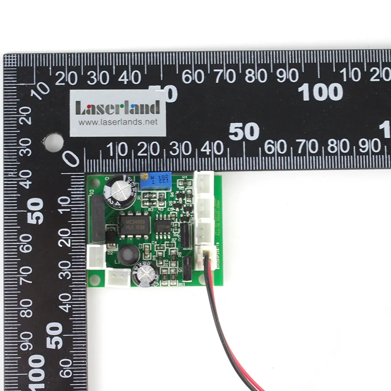 150 мВт 405нм синий фиолетовый лазерный диодный модуль 12VDC TTL сценическое