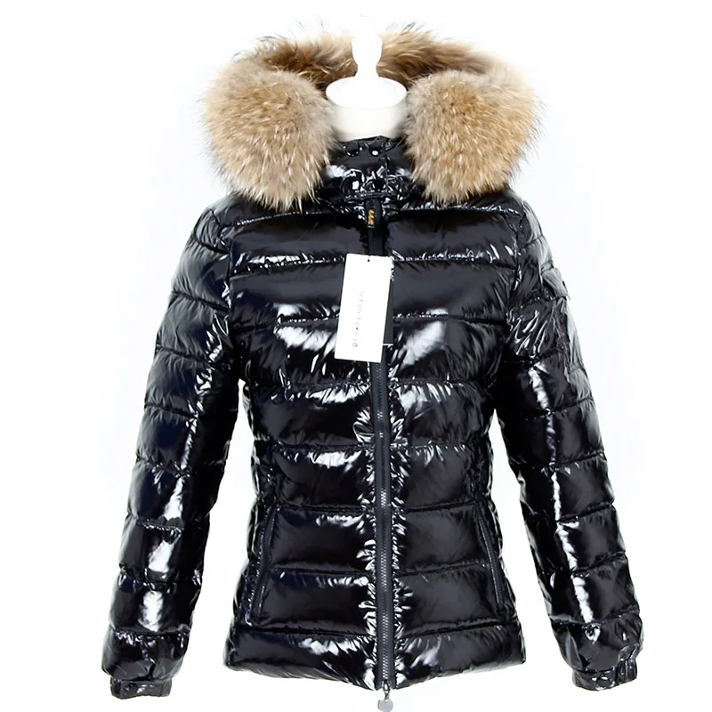 

Winter Jacket Women Real Fur Coat Parkas Duck Down Lining Coat