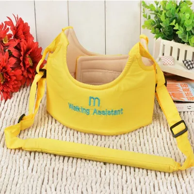 Yellow Herbabe Baby Walker, мягкая детская сумка, рюкзак-поводок, Поводок для детей, эластичный пояс для детей, обучающий ходьбе - Цвет: Yellow