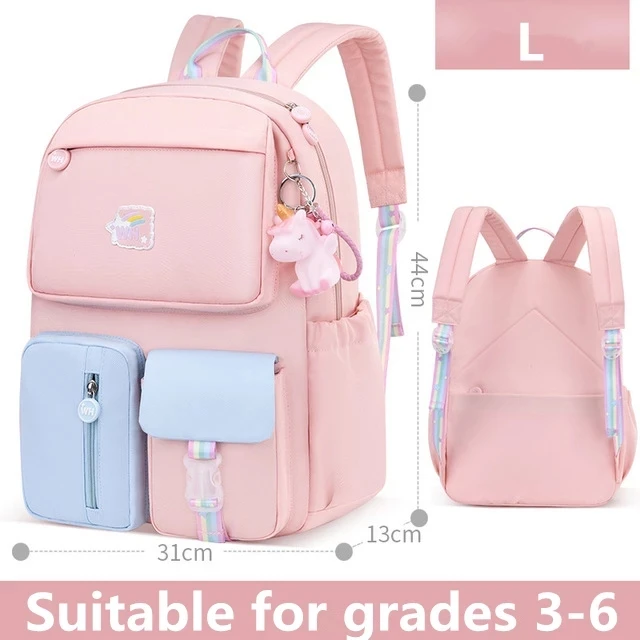 Рюкзак для девочек-подростков Радужный водонепроницаемый 2021 | Багаж и сумки