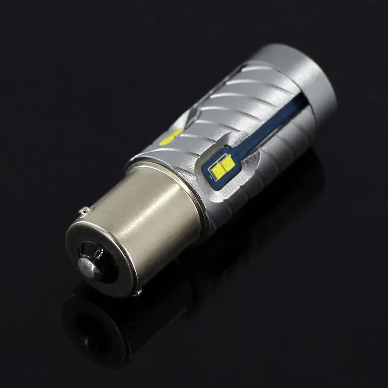 Светодиодная лампа Canbus 6000K 1156 P21W BA15S S25 8SMD 2 шт. | Автомобили и мотоциклы