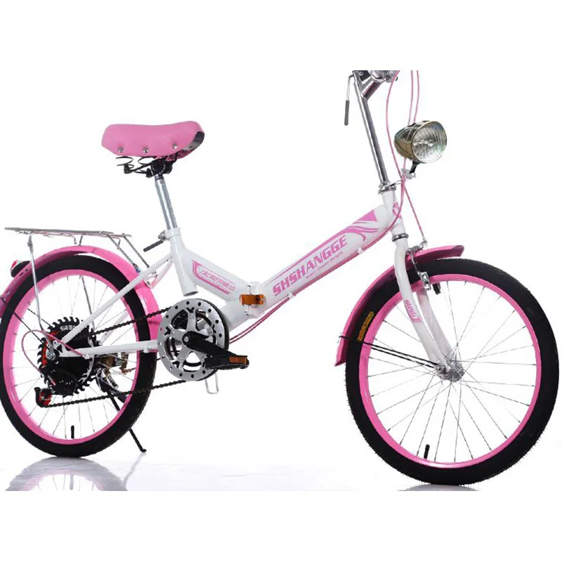 Складной велосипед из высококачественной углеродистой стали материал колеса 20