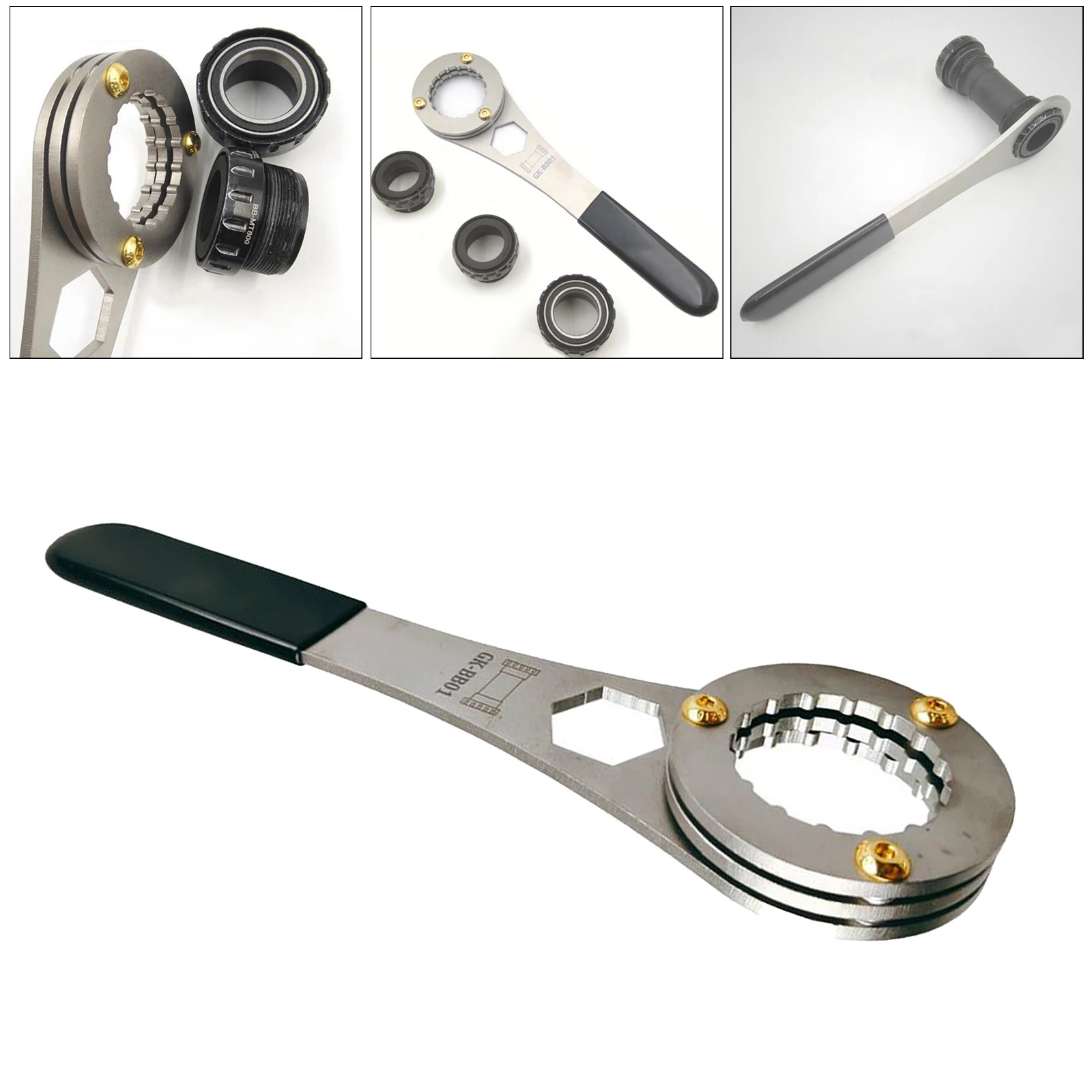 

Bike Bottom Bracket Wrench Universal Integrated BB Tool Installer Allen Key