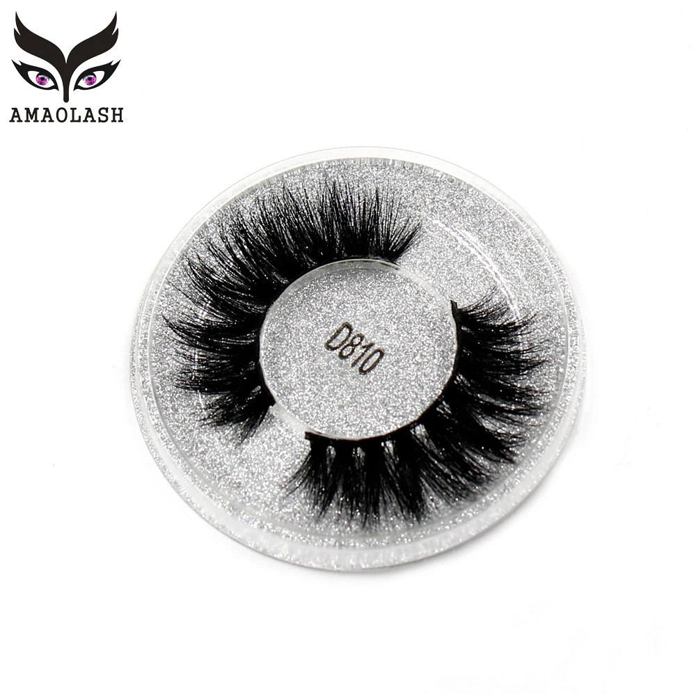 

AMAOLASH 3D Mink Eyelashes High Volume Eye Lashes Natural Long Lasting Mink False Eyelashes Makeup Eyelash Extension