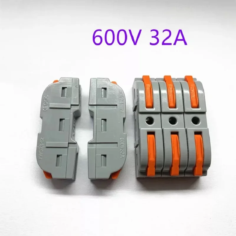 Быстрый терминал Lt211 высоковольтный соединительный провод 600 в 32 А один одном