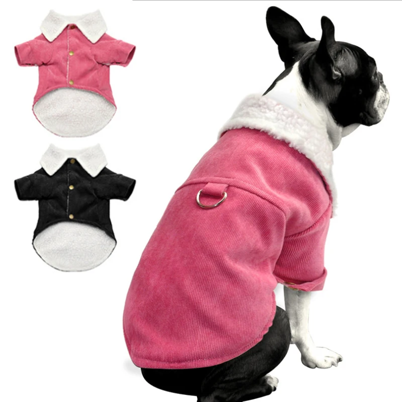 

Теплая зимняя одежда для собак для маленьких собак, теплые пуховые парки для собак, одежда для французского бульдога, мопса, зимние пальто д...
