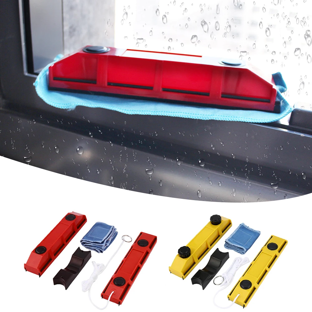 

Magnetic Glass Brush Double Side Glass Cleaner For Window Cleaning Household Cleaning Tool Magnetic Window Wiper Cleaning Tools