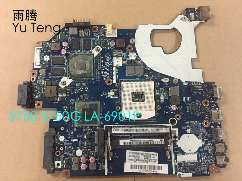 

Материнская плата для ноутбука Acer 5750, 5750G, телефон с диагональю экрана 100% дюйма