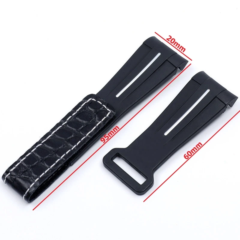 Ремешок для часов резиновый 20 мм | Наручные часы