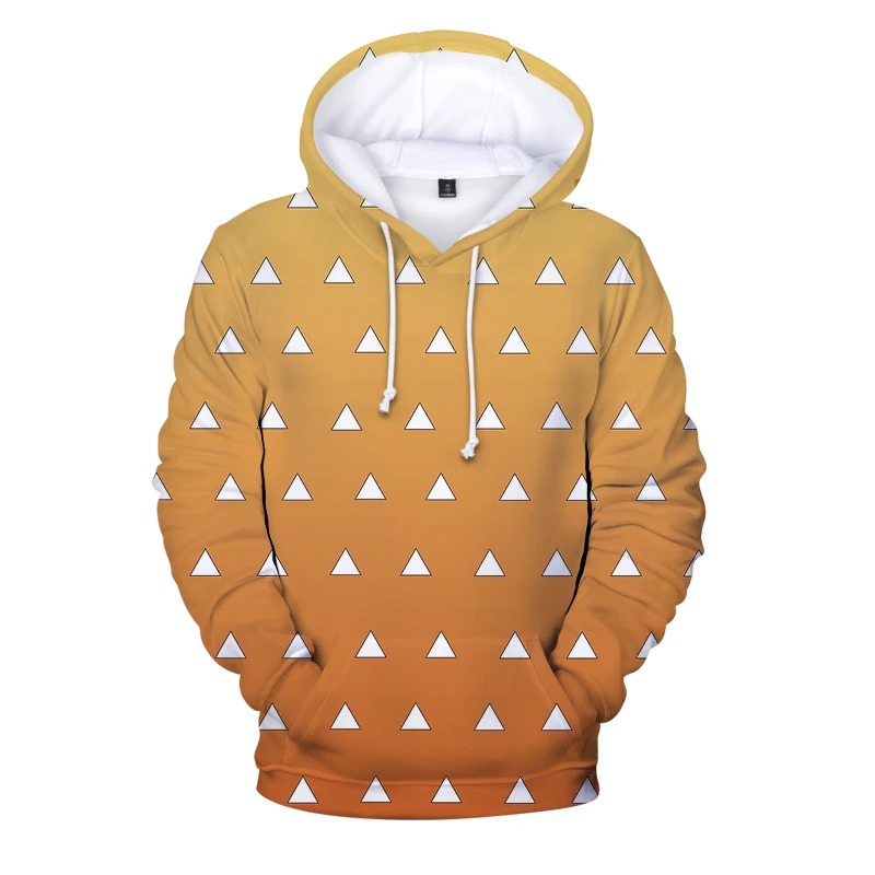 Толстовка с капюшоном для мужчин и женщин корейский стиль рассекающий демонов