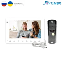 joytimer home video intercom video door phone for apartment 7 monitor 1200tvl doorbell camera with auto recordmotion detection