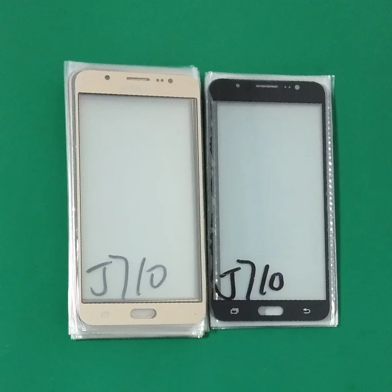 5 шт. Защитное стекло для переднего сенсорного ЖК экрана с пленкой oca SM Galaxy J7 2016 J710