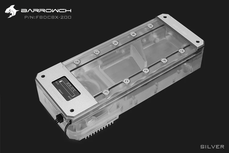 Насос Barrowch FBDCBX PWM 17 Вт с цифровым дисплеем комбинация резервуаров серия Box Fish DDC