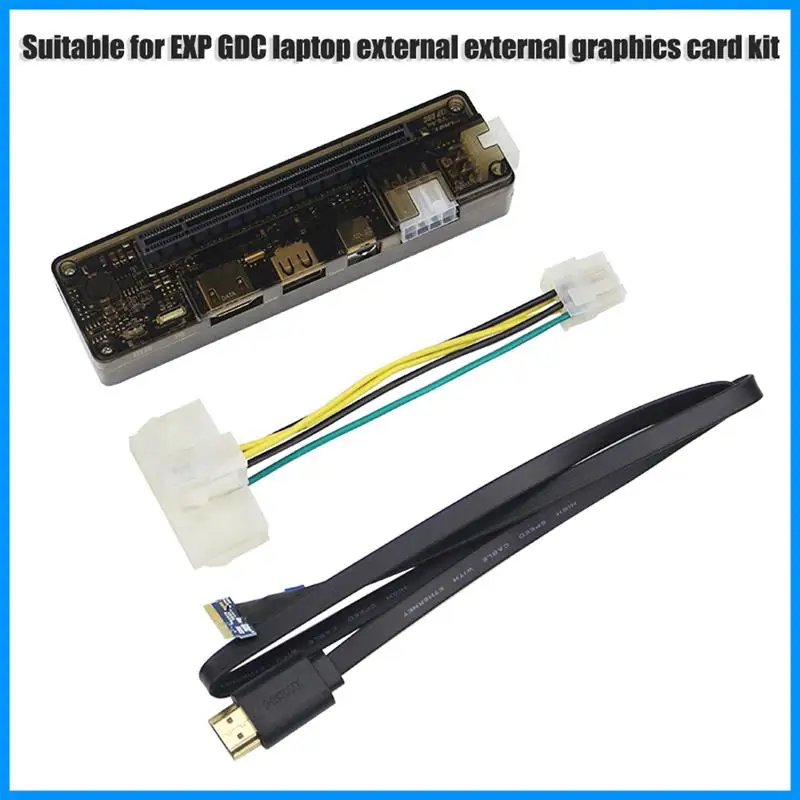 

1 set EXP GDC PCI-E External Video Card Dock Laptop Graphics Card Docking Station NGFF M.2A Key Expresscard Interface