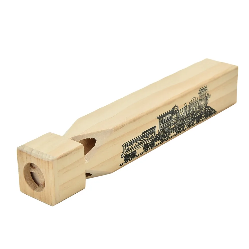 

1Pcs New Children Traditional Toys Wooden Train Whistle Kids Orff Musical Instrument Toy