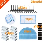 Аксессуары для ilife v5s ILIFE v5pro x5 V5 V3 v5s pro V50 V55, боковая щетка, фильтр НЕРА, салфетка для швабры, волшебная паста, запчасти для пылесоса