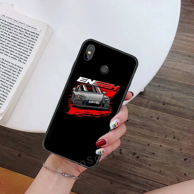 

Sports car jdm Phone Case For Xiaomi Redmi 5 7 7A mi 8 lite note 4 5 7 8 pro