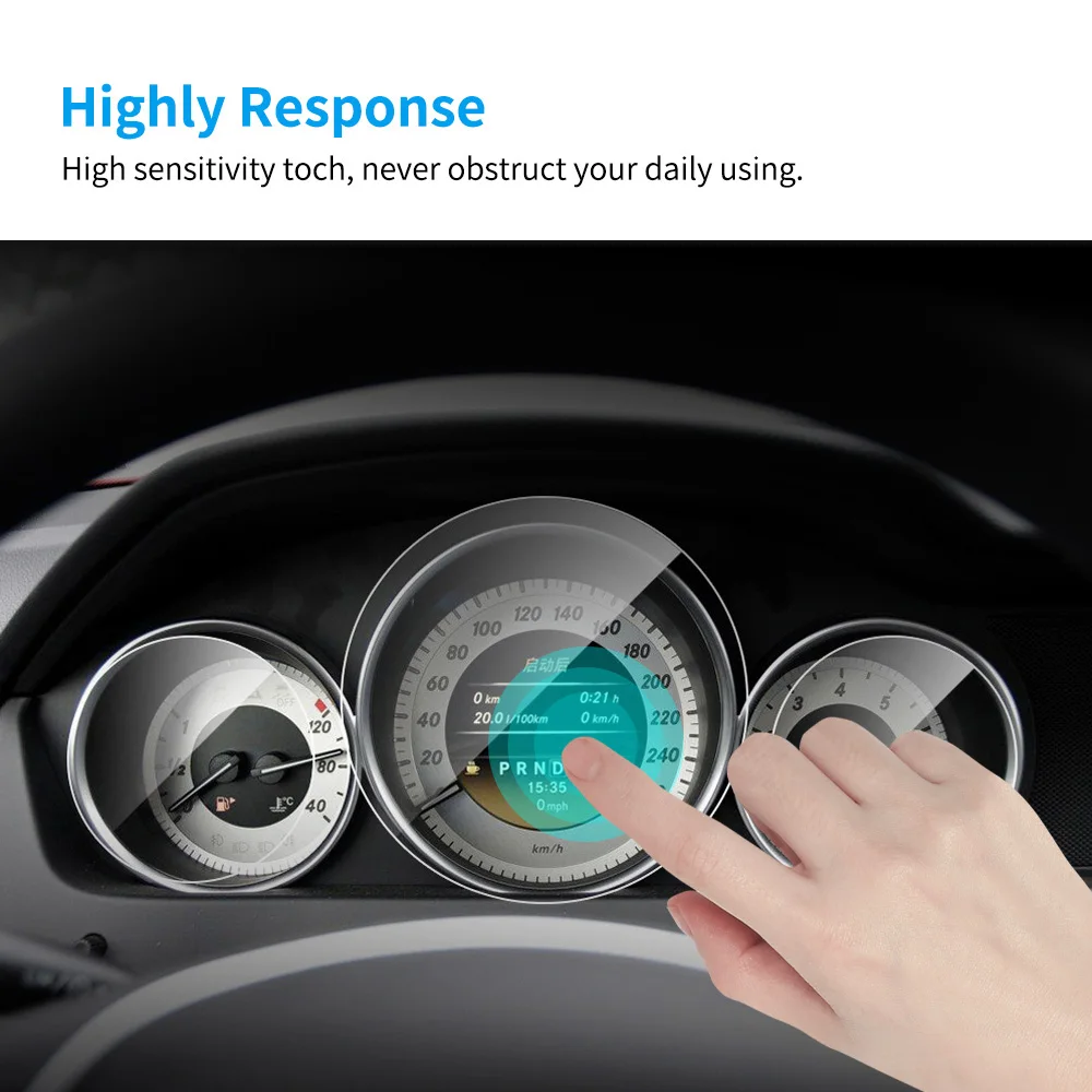 Защитная пленка для экрана автомобильной приборной панели Mercedes W205 W246 X156 W117 B C Class