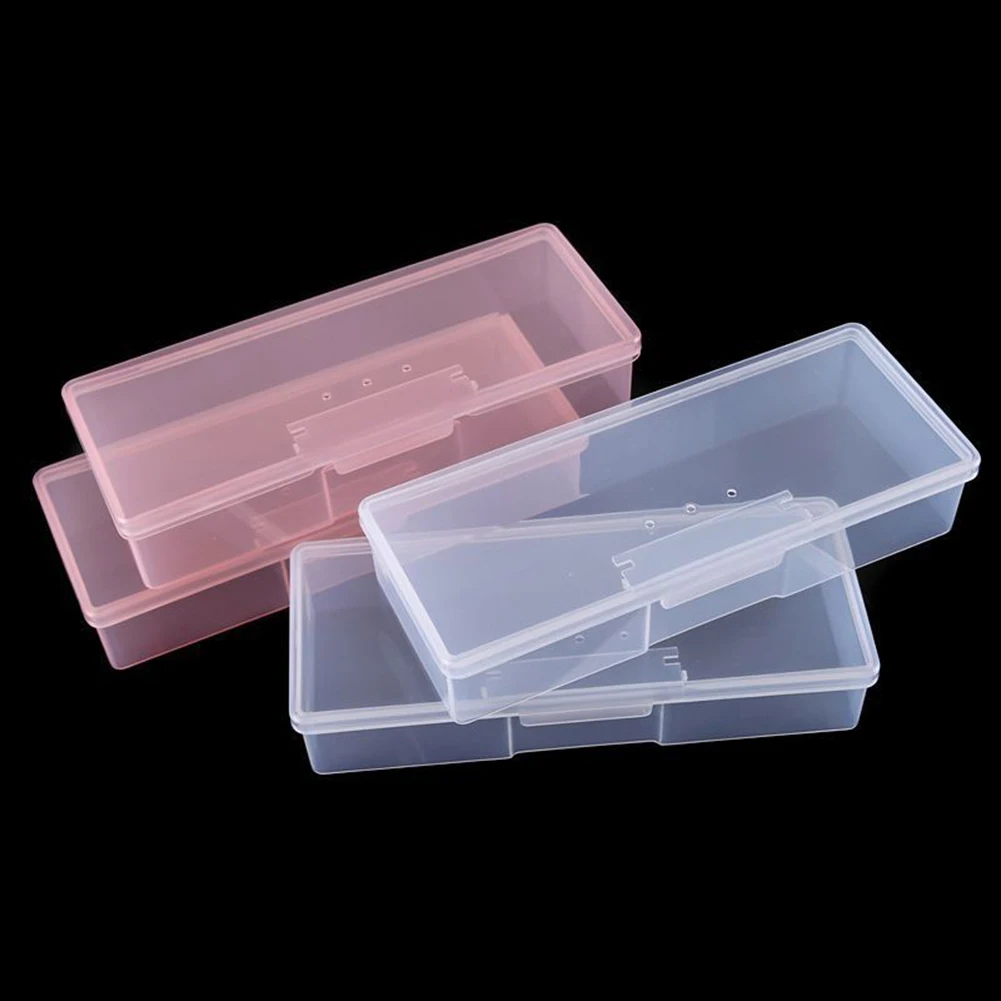 1PC New Popular Portable Nail Art Case / Box Holder Manicure Tool Plastic Storage Brushes Container Brush | Украшения и